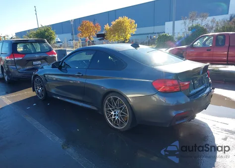 2016 BMW M4 z USA, uszkodzony, nr VIN WBS3R9C54GK708130